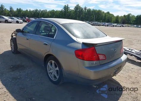 2004 Infiniti G35X из США, поврежденный, VIN JNKCV51FX4M719185